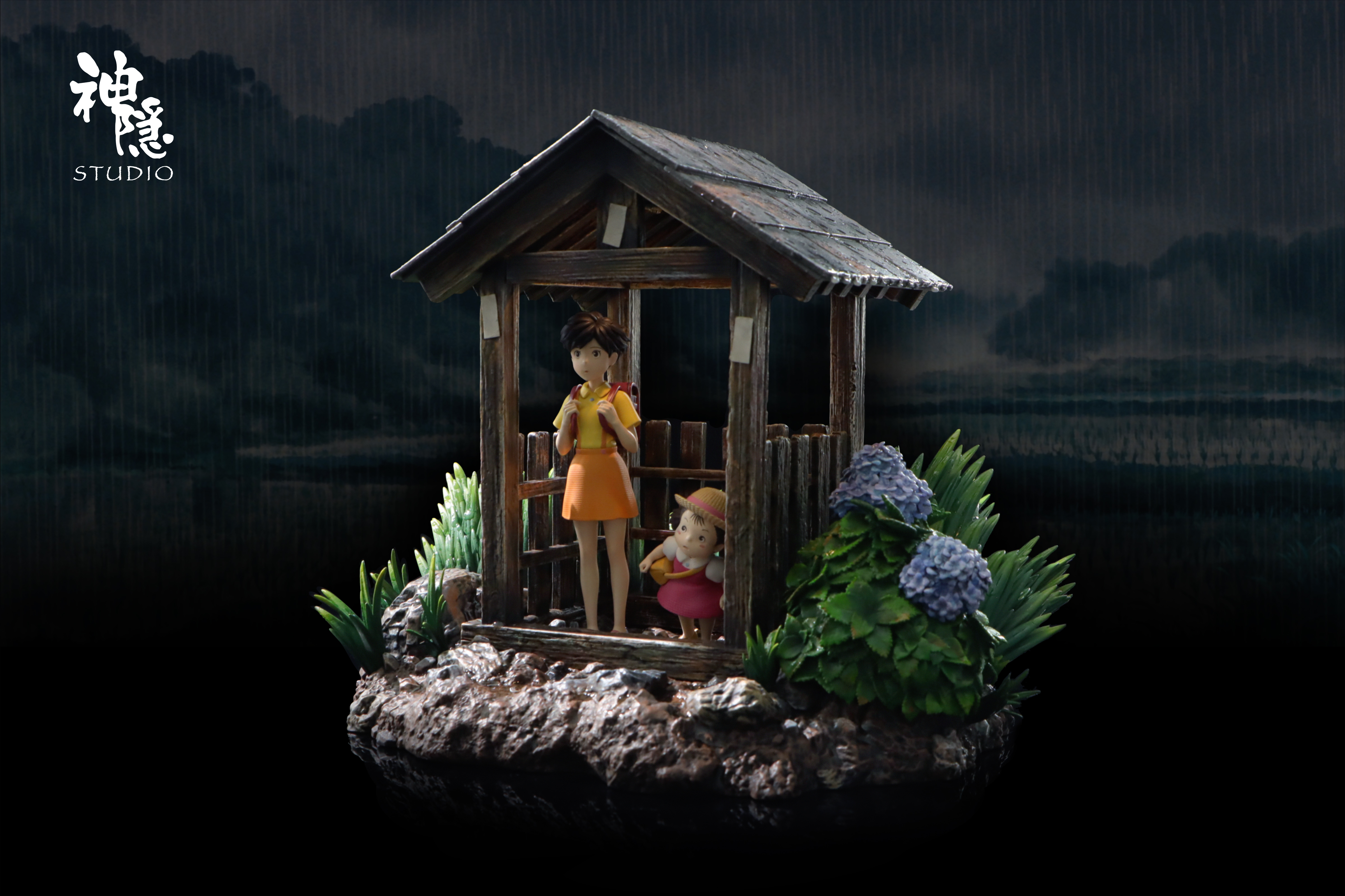 【Pre-sale】Totoro Tenderness in the Rain with LED-ShenYin Studio