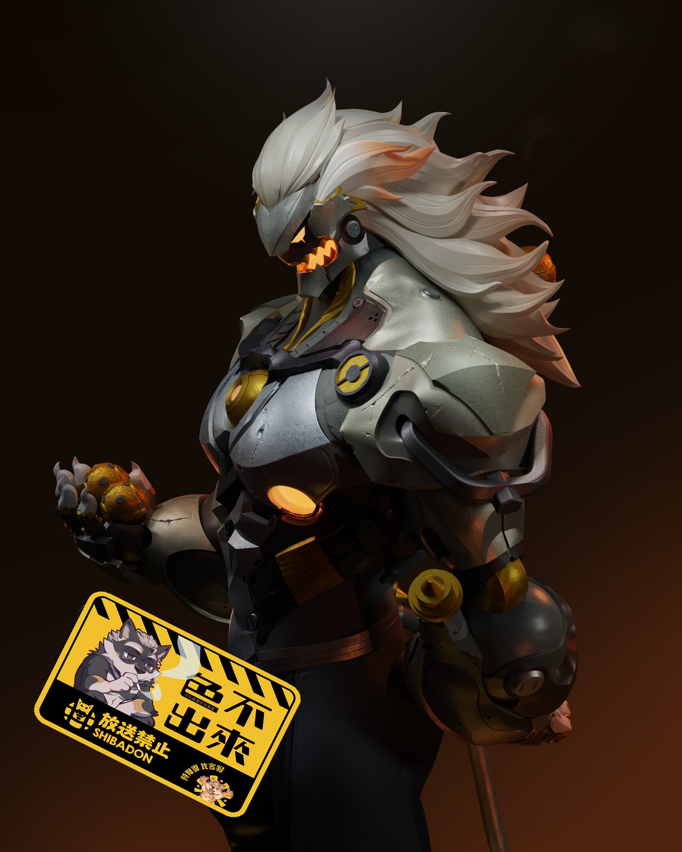 【Pre-sale】1/6 Scale Banyue-Shibadon Studio