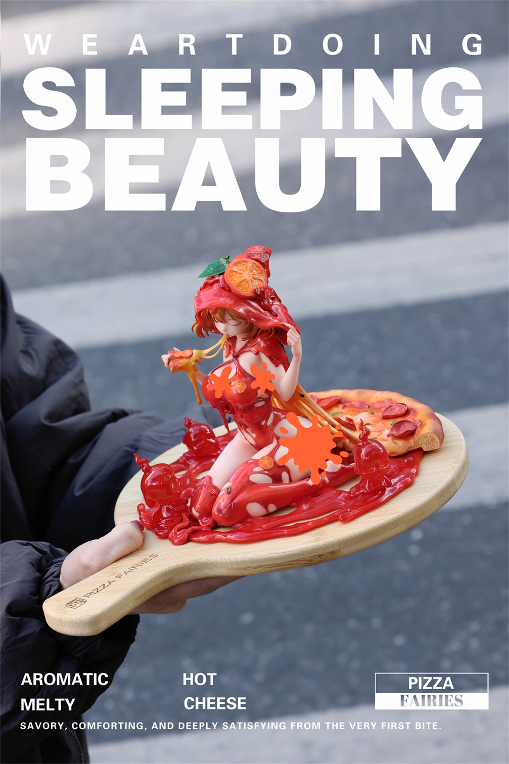 【Pre-sale】Sleeping Beauty-Pizza Fairies-Cheese Supreme and Classic Tomato-WeArtDoing Studio