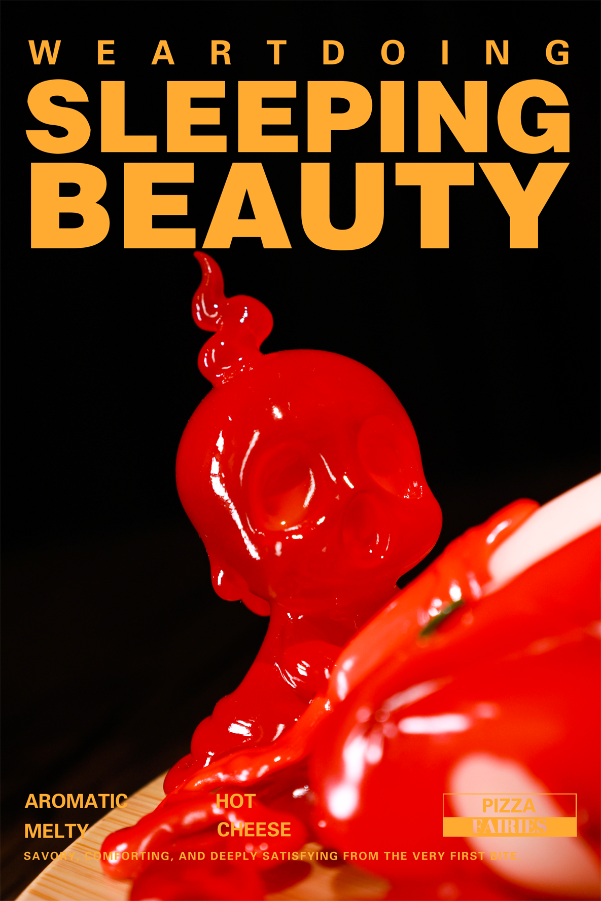 【Pre-sale】Sleeping Beauty-Pizza Fairies-Cheese Supreme and Classic Tomato-WeArtDoing Studio