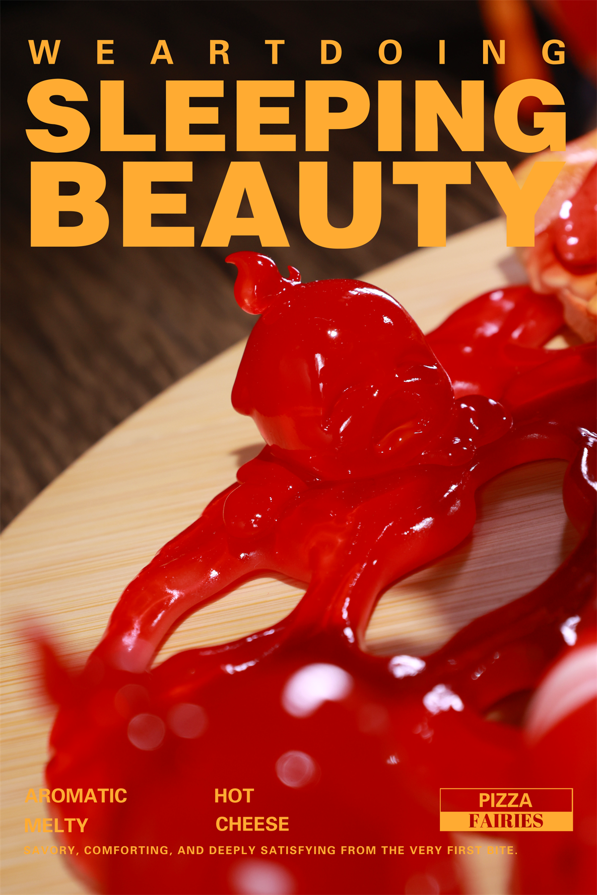 【Pre-sale】Sleeping Beauty-Pizza Fairies-Cheese Supreme and Classic Tomato-WeArtDoing Studio
