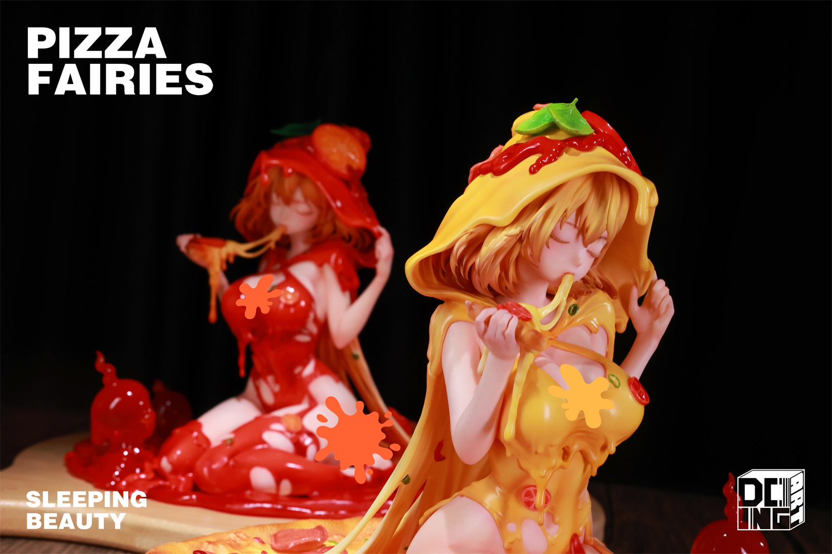 【Pre-sale】Sleeping Beauty-Pizza Fairies-Cheese Supreme and Classic Tomato-WeArtDoing Studio