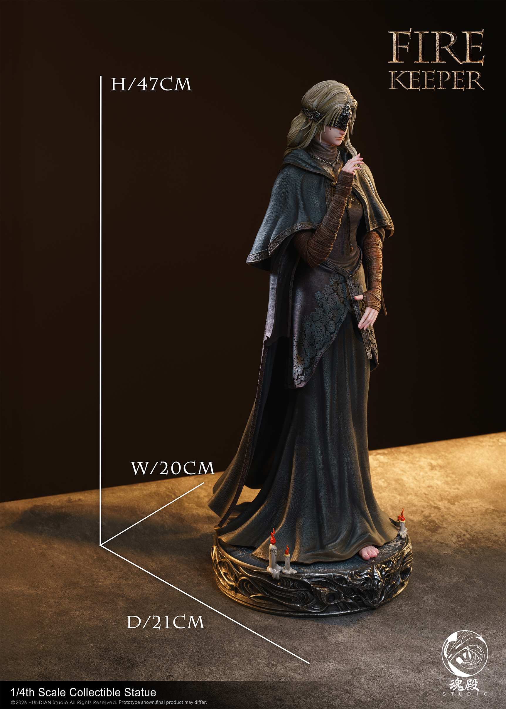 【Pre-sale】1/4 Scale Fire Keeper 2.0-Hundian STUDIO