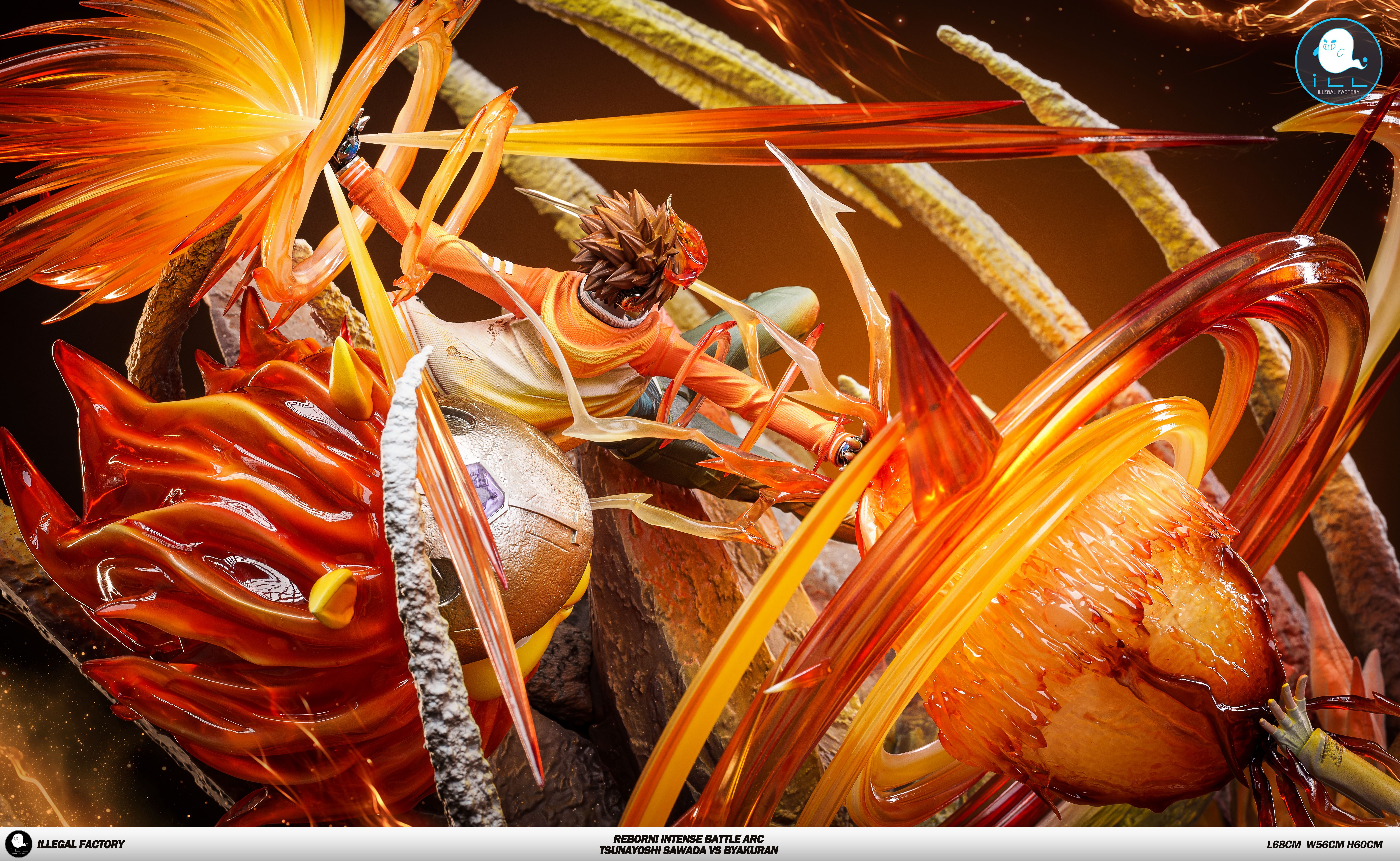 【Pre-sale】019 Sawada Tsunayoshi vs Byakuran Gesso with LED-ILL Factory Studio