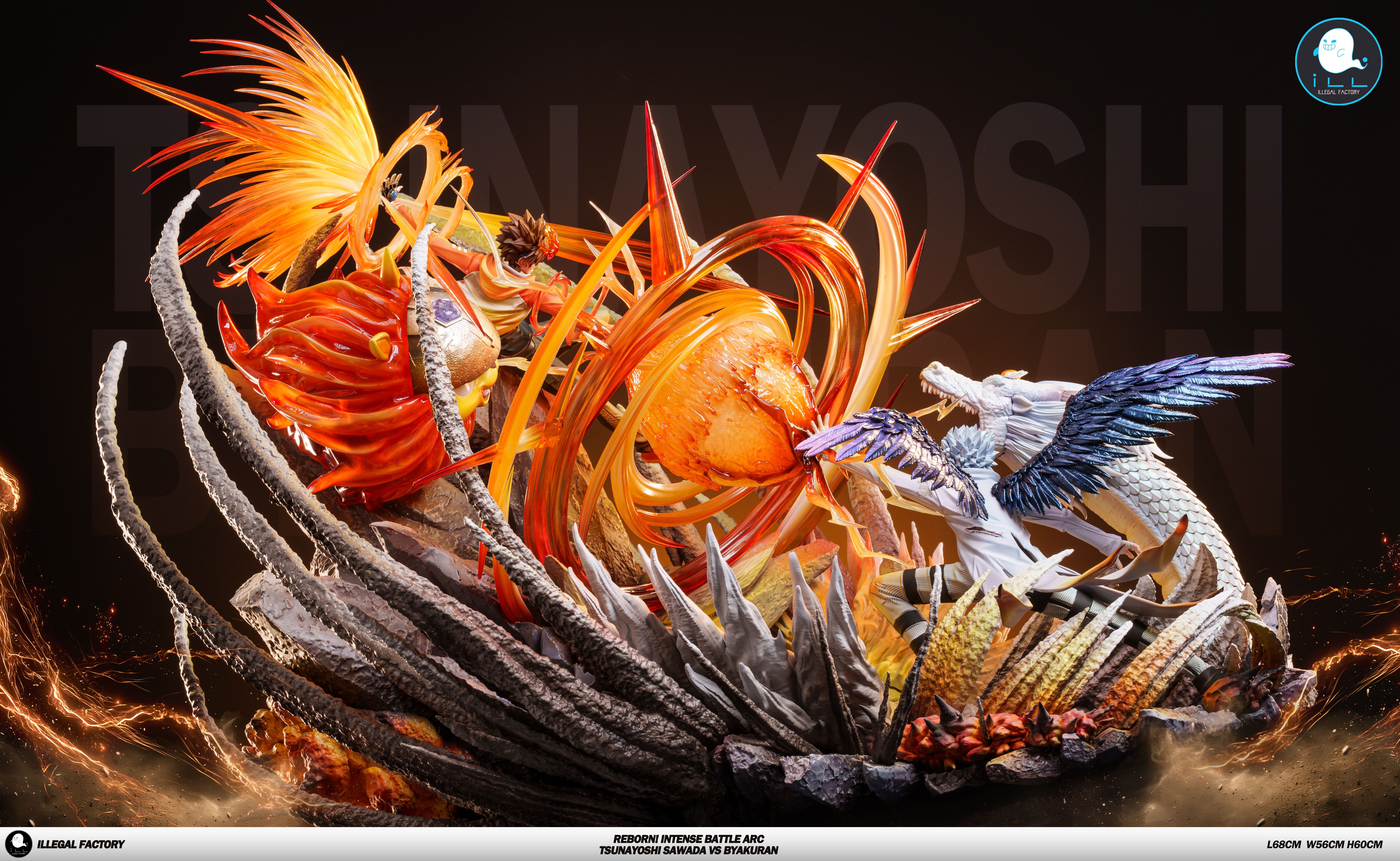 【Pre-sale】019 Sawada Tsunayoshi vs Byakuran Gesso with LED-ILL Factory Studio