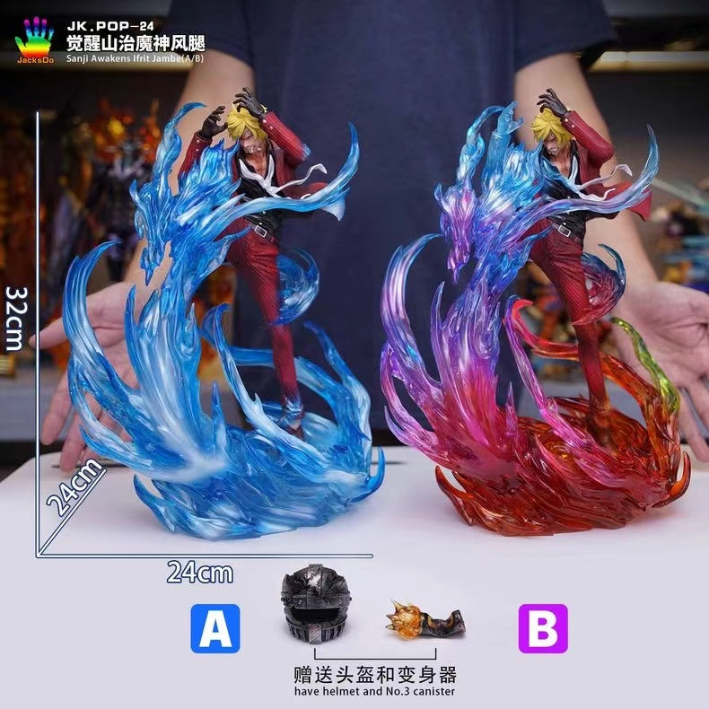 【In stock】POP Scale Sanji Awakens Ifrit Jambe-One piece-JacksDo Studio