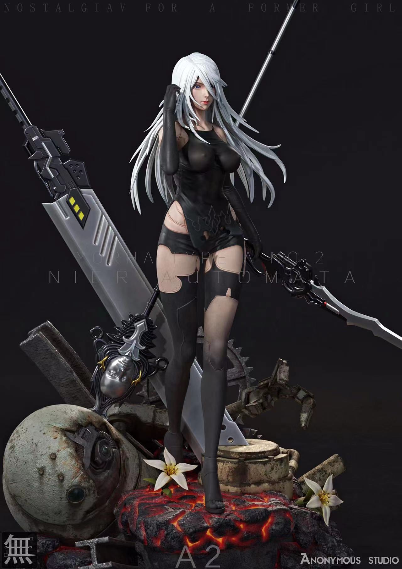 【Sold out】1/4 Scale YoRHa Type A No.2-NieR: Automata-Anonymous Studio