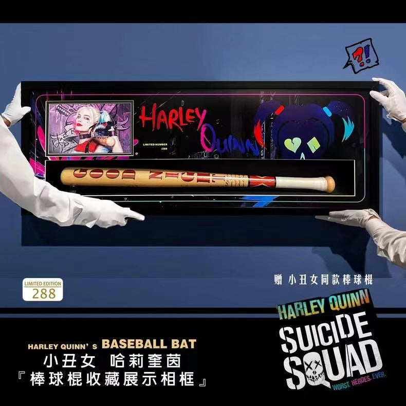 【Pre-sale】Decorative Painting of Harley Quinn Baseball Bat-Suicide Squad-Billion Birds Studio