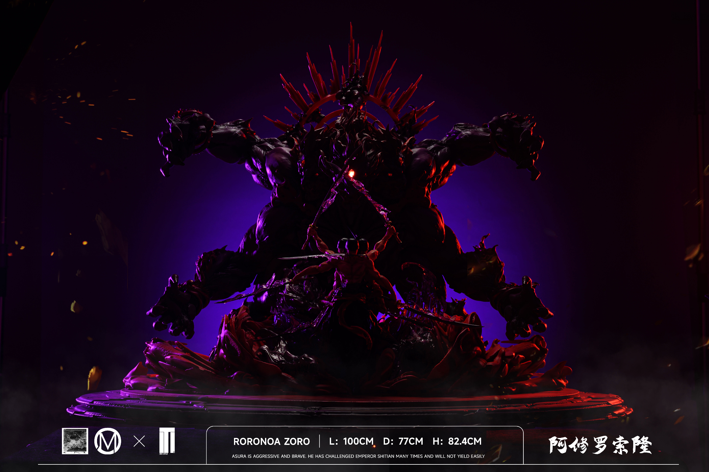 【Pre-sale】Asura Zoro-One piece-Iron curtain X CM studio