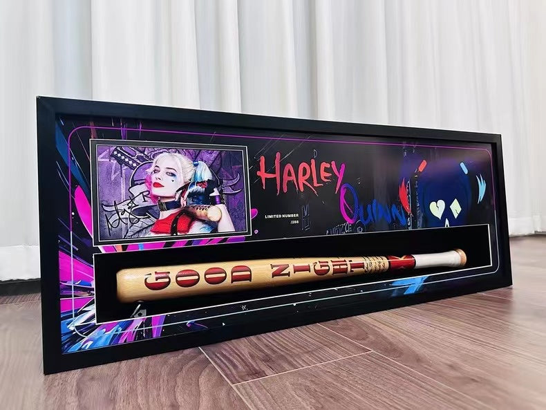 【Pre-sale】Decorative Painting of Harley Quinn Baseball Bat-Suicide Squad-Billion Birds Studio