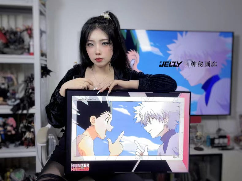 【In stock】Decorative Painting of GON·FREECSS & Killua Zoldyck-HUNTER×HUNTER-Mystical Art Studio