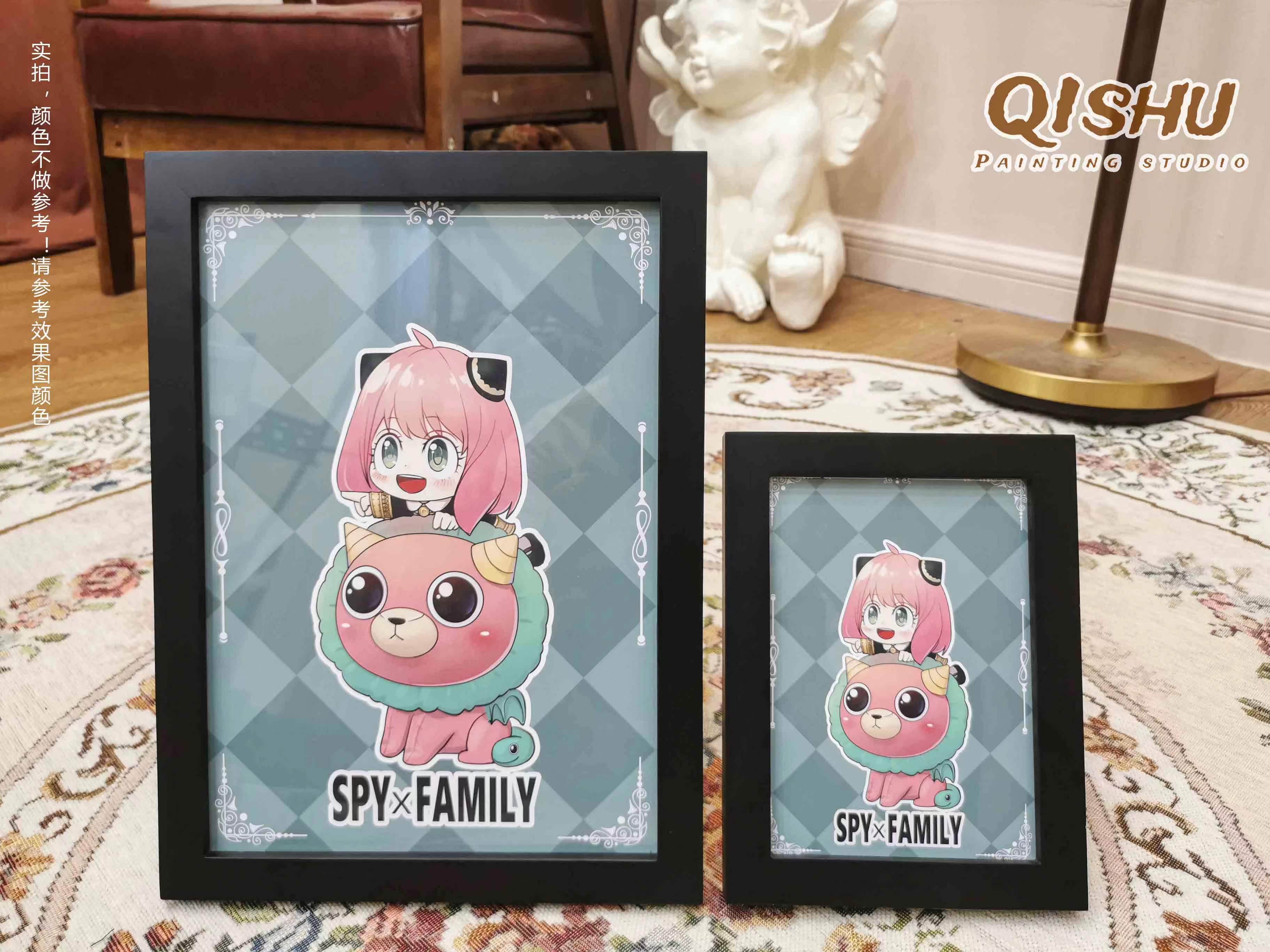 【Pre-sale】A4 & 7 inches Size Anya Forger Decoration Painting-QiShu Studio