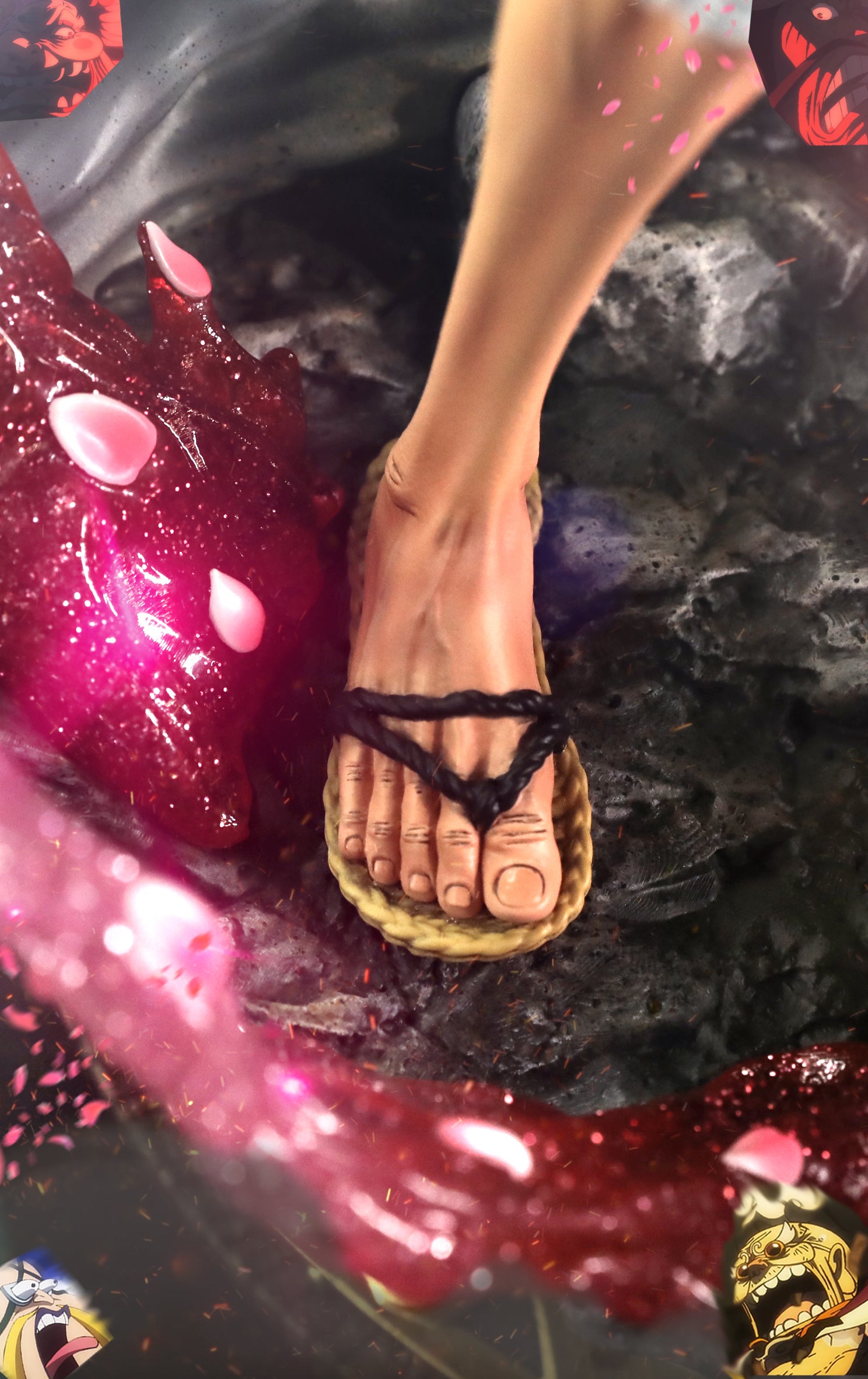 【In stock】 1/6 Scale Busoshoku Haki Monkey D. Luffy-One piece-Monkey·D Studio