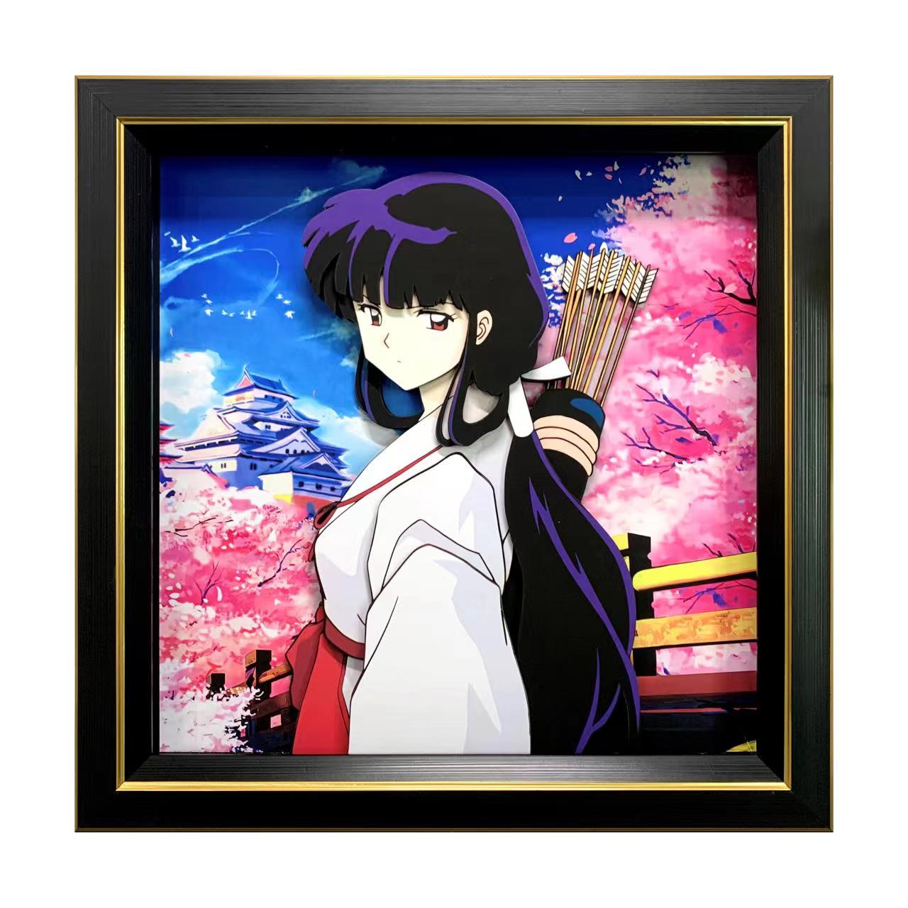 【In stock】3D Decorative Paint of Kikyō-Inuyasha Decorative Painting-momo Studio
