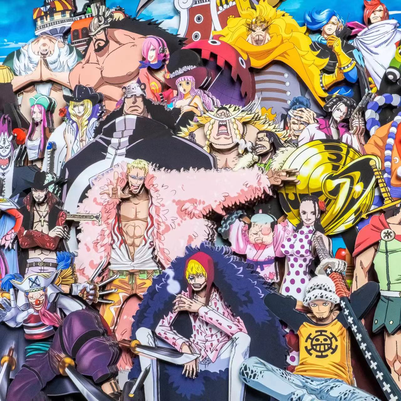 【In stock】Decorative Painting of Group of hundreds-One Piece-ManYou Studio