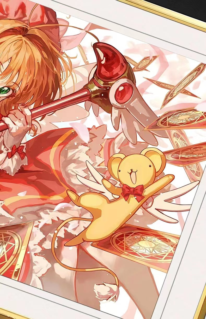 【In Stock】Decorative Painting of Card Captor Sakura & Cerberus-Card Captor-Billion Birds Studio