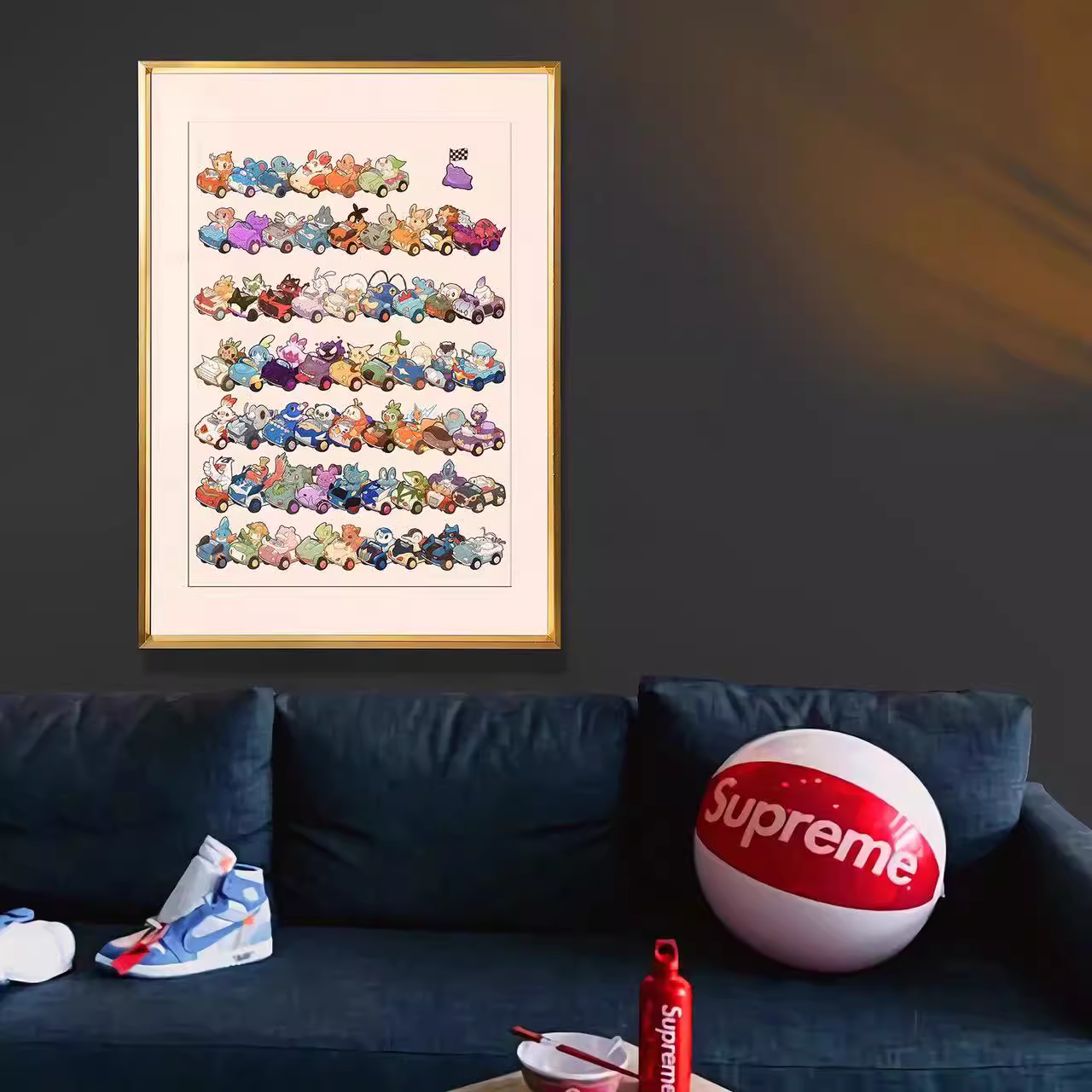 【In stock】Decorative Painting of Pokemon-Billion Birds Studio