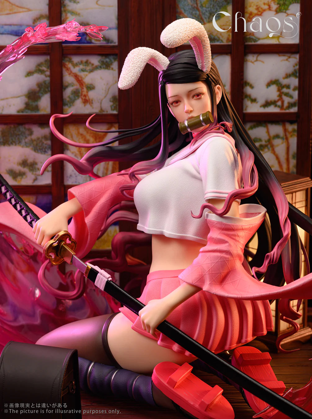 【Pre-sale】1/4 Scale Nezuko Kamado with LED-CHAOS Studios