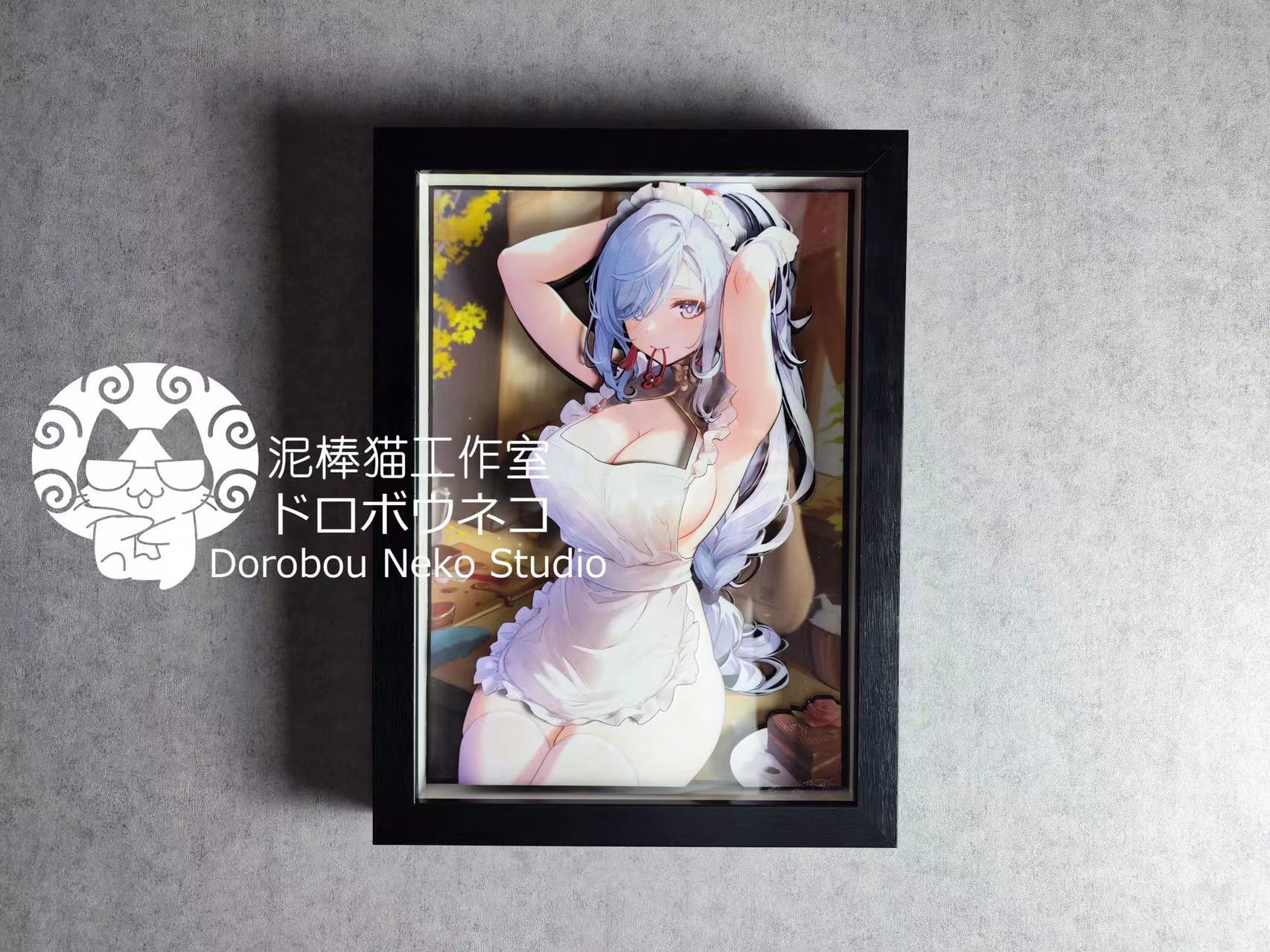 【Pre-sale】DSRL-009 Shenhe Decoration Painting-Genshin Impact-Dorobou Neko Studio