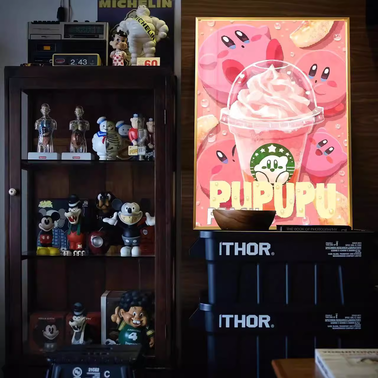 【In stock】Decorative Painting of Frappuccino Kirby-Pokemon-Billion Birds Studio