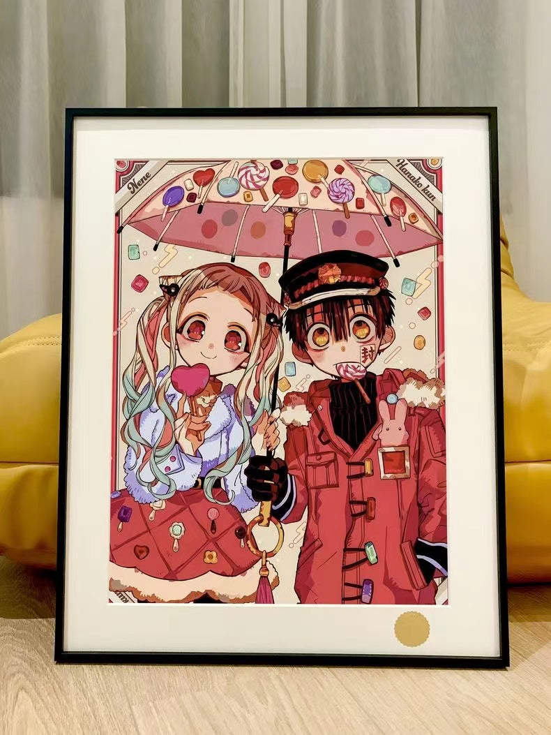 【Pre-sale】Decorative Painting of Yashiro Nene & Yugi Tsukasa-Toilet-bound Hanako-kun-Xingkong Studio