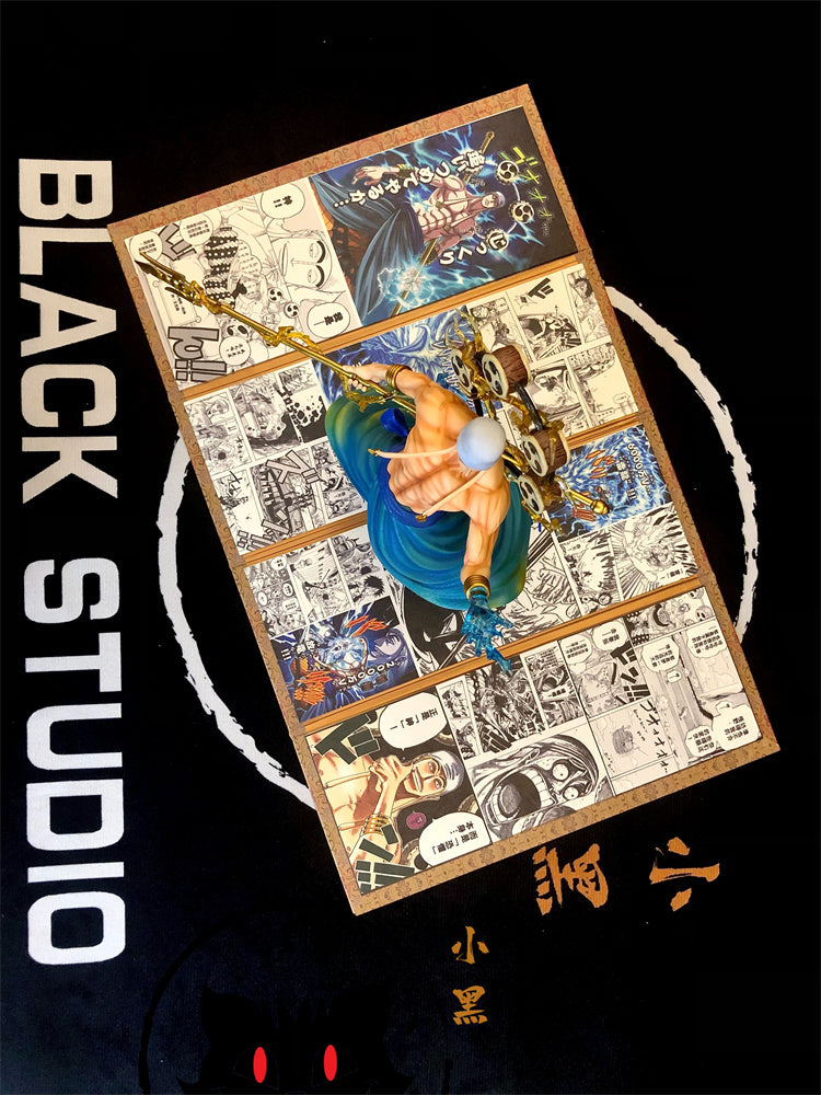 【In stock】POP MAX Scale God of Skypiea Enel-One piece-Black Studio