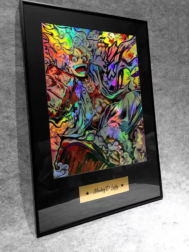 【In stock】Decorative Painting of Luffy-One Piece-Billion Birds Studio