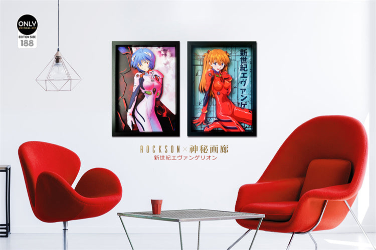 【Pre-sale】Asuka Langley Soryu 3D Decoration Painting-Evangelion-Mystical Art Studio