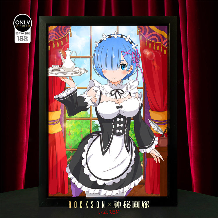 【Pre-sale】Rem 3D Decorative Painting-Re:Starting Life From Zero in a Different World-Mystical Art Studio