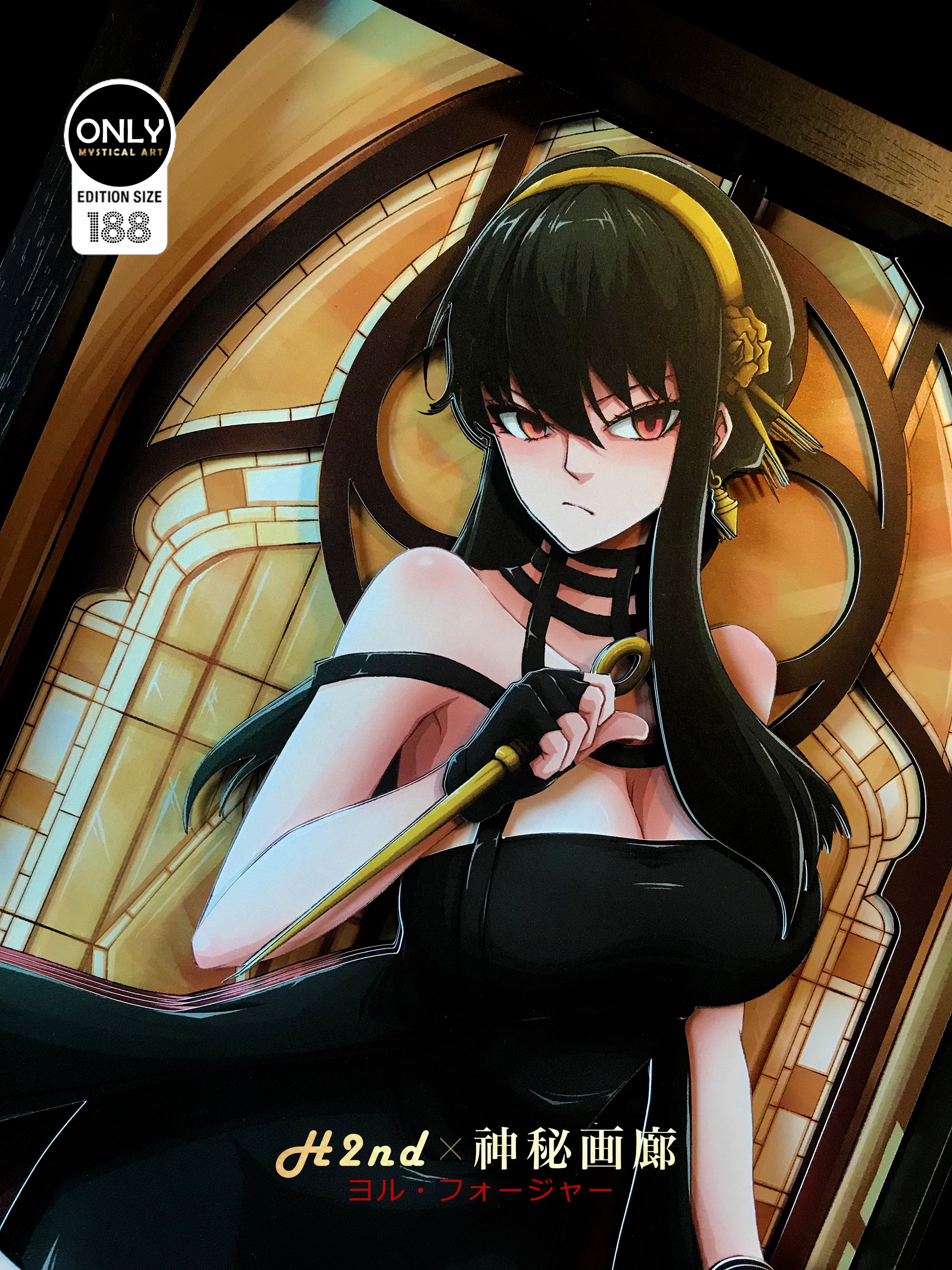 【Pre-sale】Gentleman Style 3D Decorative Paint of Yor Forger Decorative Painting-Mystical Art Studio