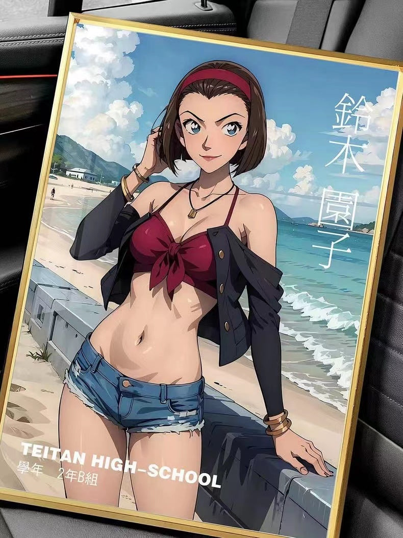 【In stock】Decorative Painting of Mouri Ran & Suzuki Sonoko-Detective Conan-Billion Birds Studio