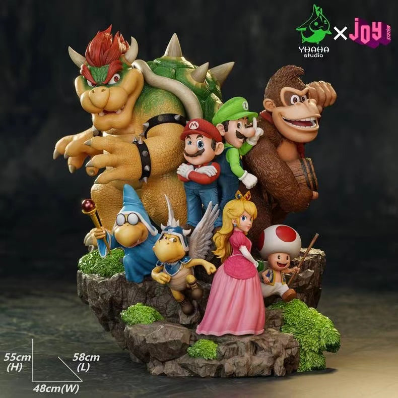 【Pre-sale】Whole Mario Family-Super Mario Bro.-Joy Sistion & Yhaha Studio