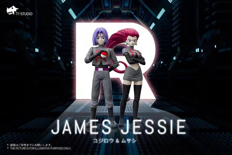 【Pre-sale】1/20 Scale James & Jessie-Pokemon-T1 Studio