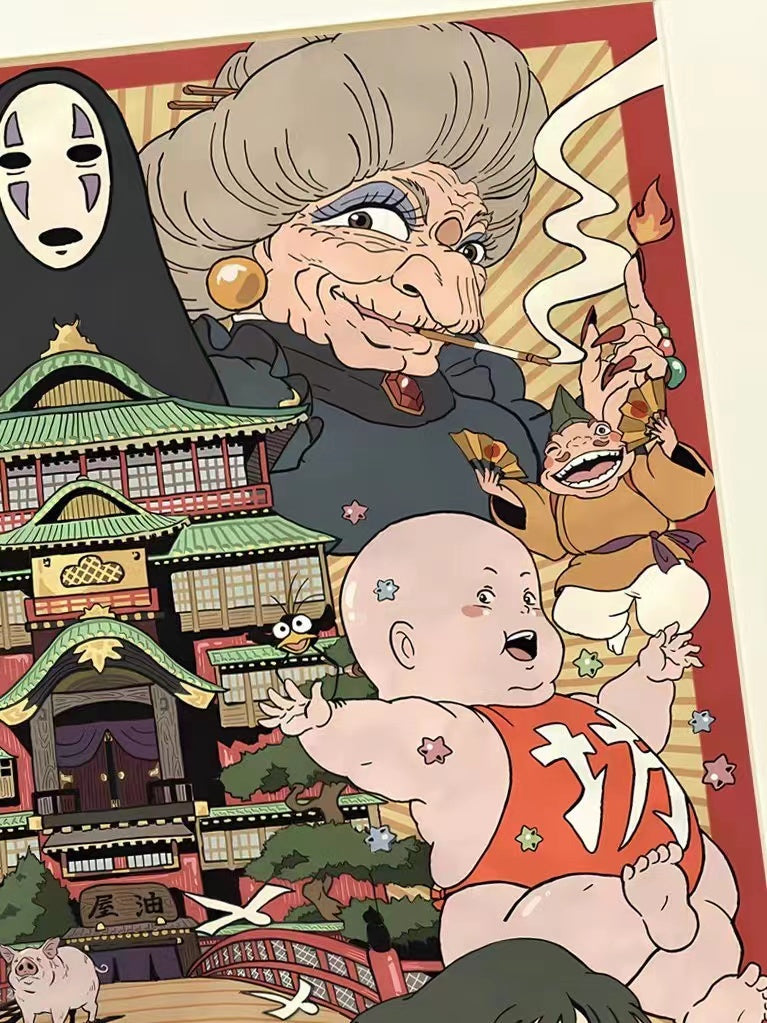 【Pre-sale】Decorative Painting of Spirited Away-XingKong Studio