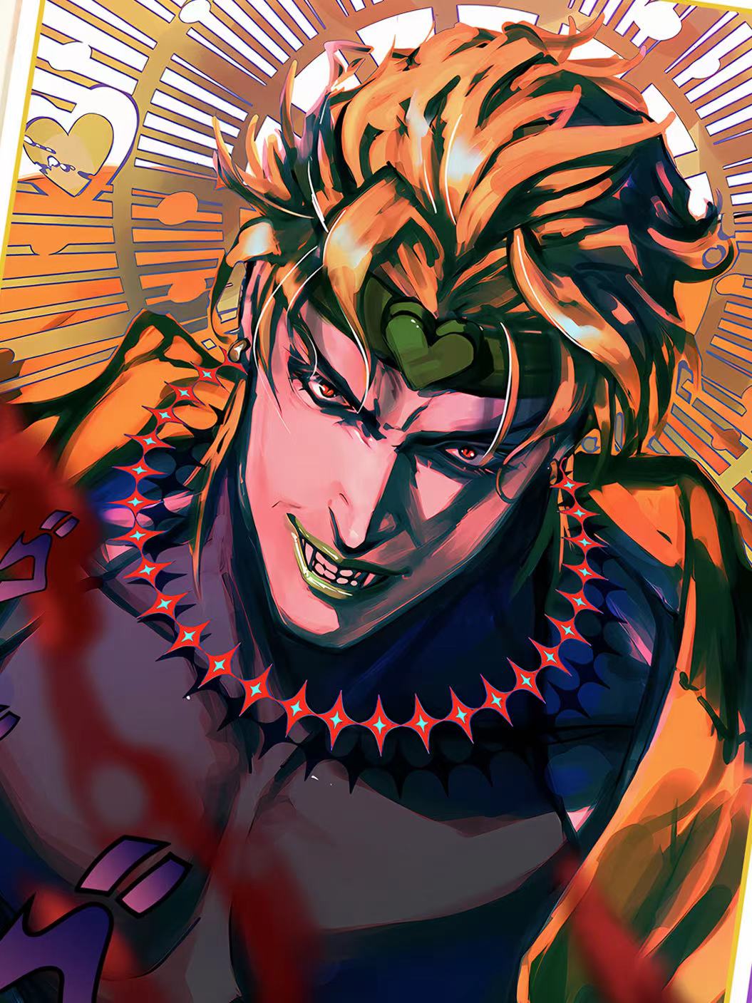 【Pre-sale】Decorative Painting of Jojo vs Dio-JoJo's Bizarre Adventure-XingKong Studio