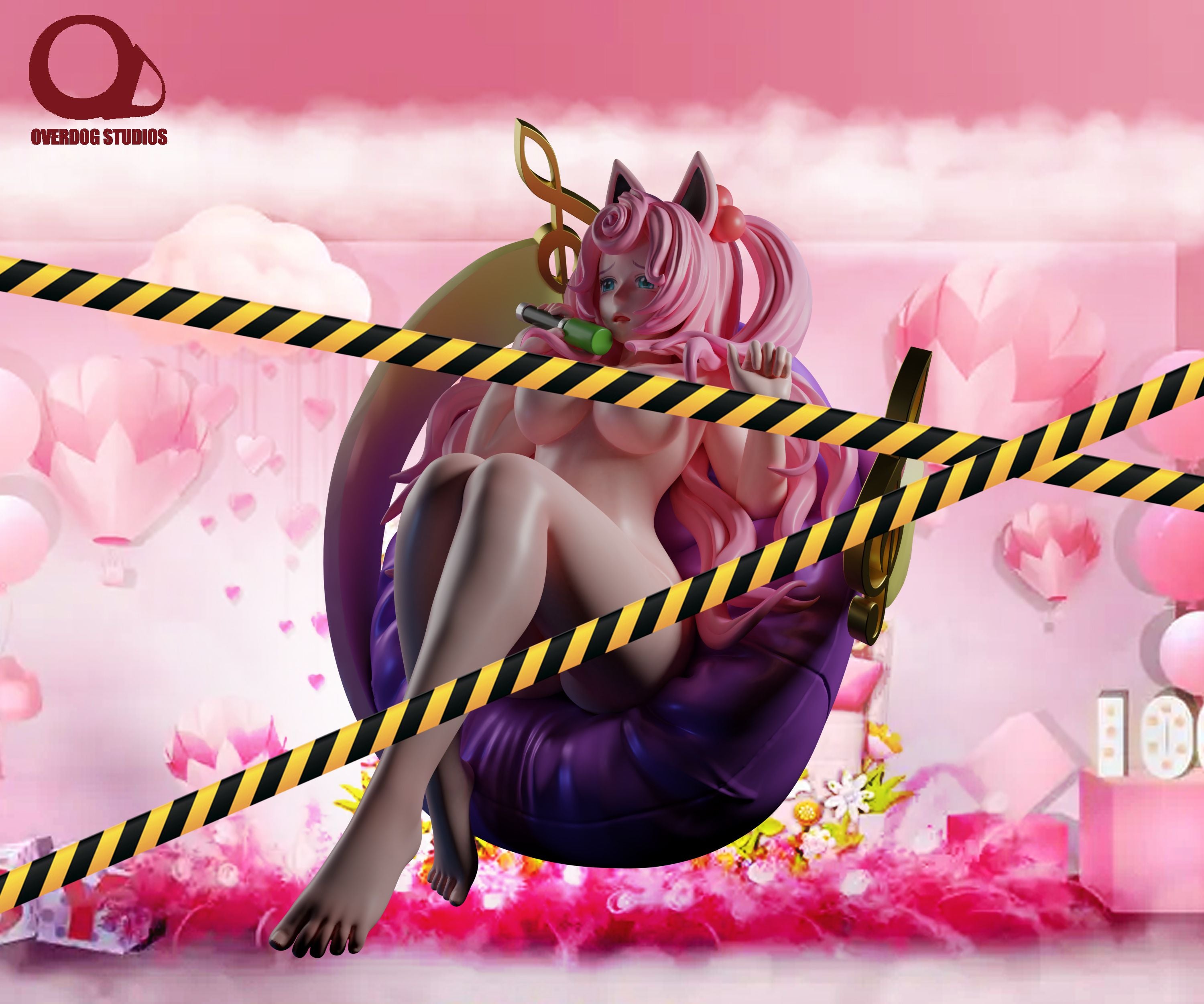 【Pre-sale】1/4 Scale Jigglypuff Girl-Pokemon-OVERDOG Studio