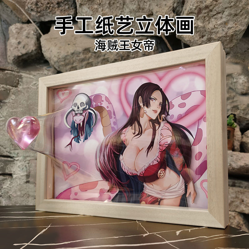 【Pre-sale】3D Frame Decoration Series Boa Hancock-One piece-PoGe Studio