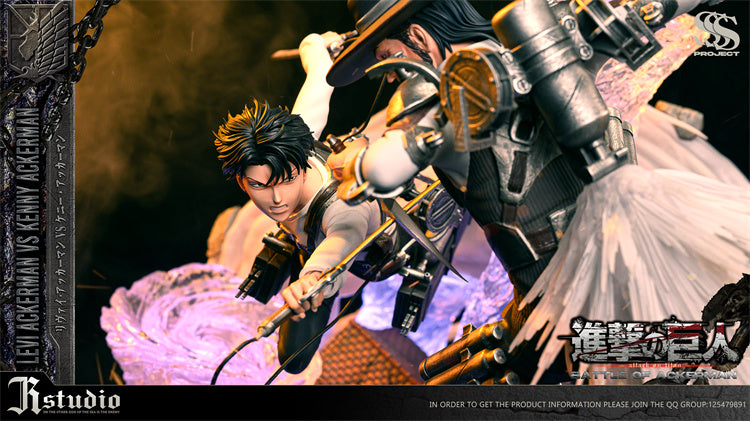 【Sold out】Version A Levi VS Kenny-Attack on Titan-JR Studio