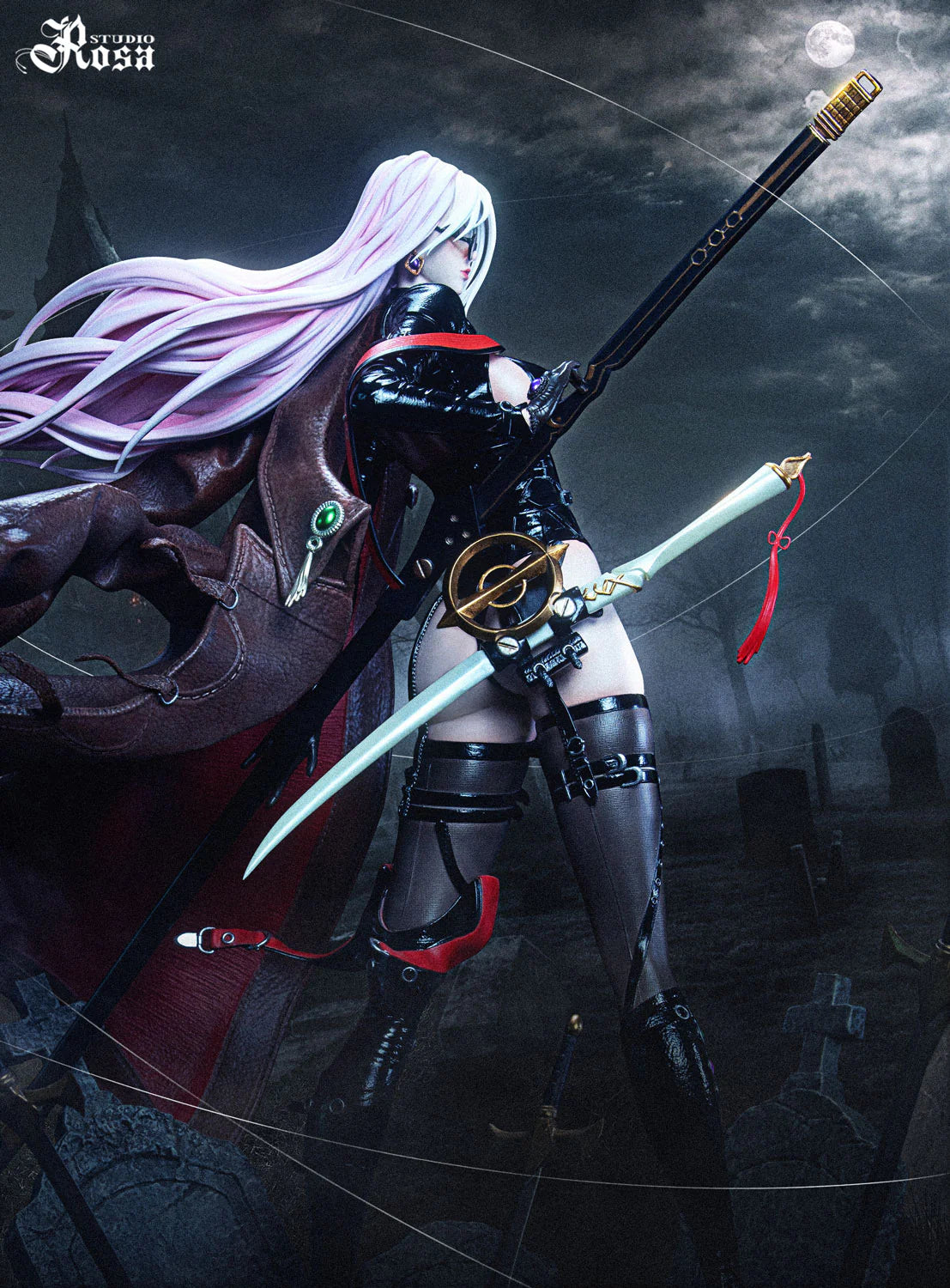 【Pre-sale】1/4 Scale Game Rhapsody Series Blade Shadow - DNF  - Rosa Studio