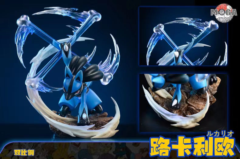 【Pre-sale】1/20 Scale Evolution Group Lucario-Pokemon-Mega Studio