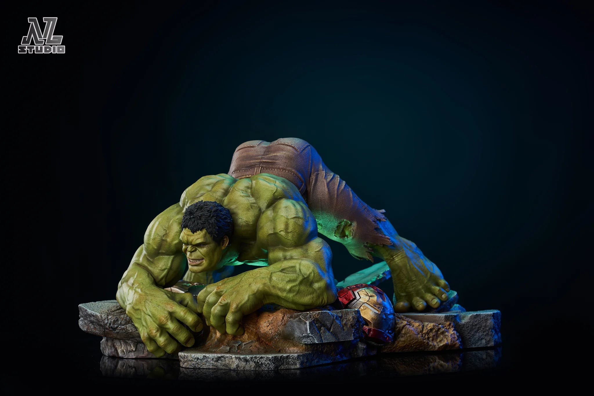 【Sold out】1/6 & 1/4 Scale Jack-O Green beast with LED - MARVEL Resin Statue - NL Studios