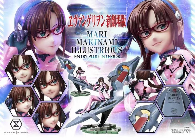 【Pre-sale】1/4 Scale Mari Makinami Illustrious-Evangelion-Prime 1 Studio