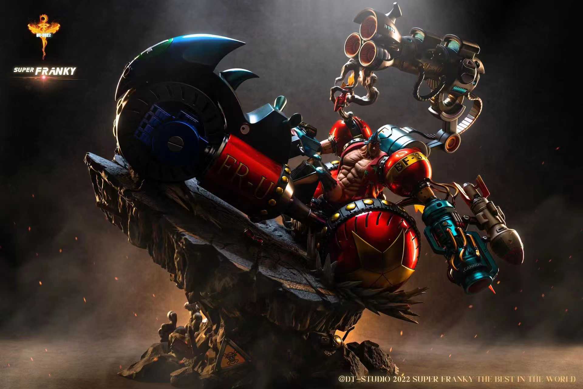 【Pre-sale】Franky with Kurosai/Black Rhino FR-U IV-One piece-DT-Studio