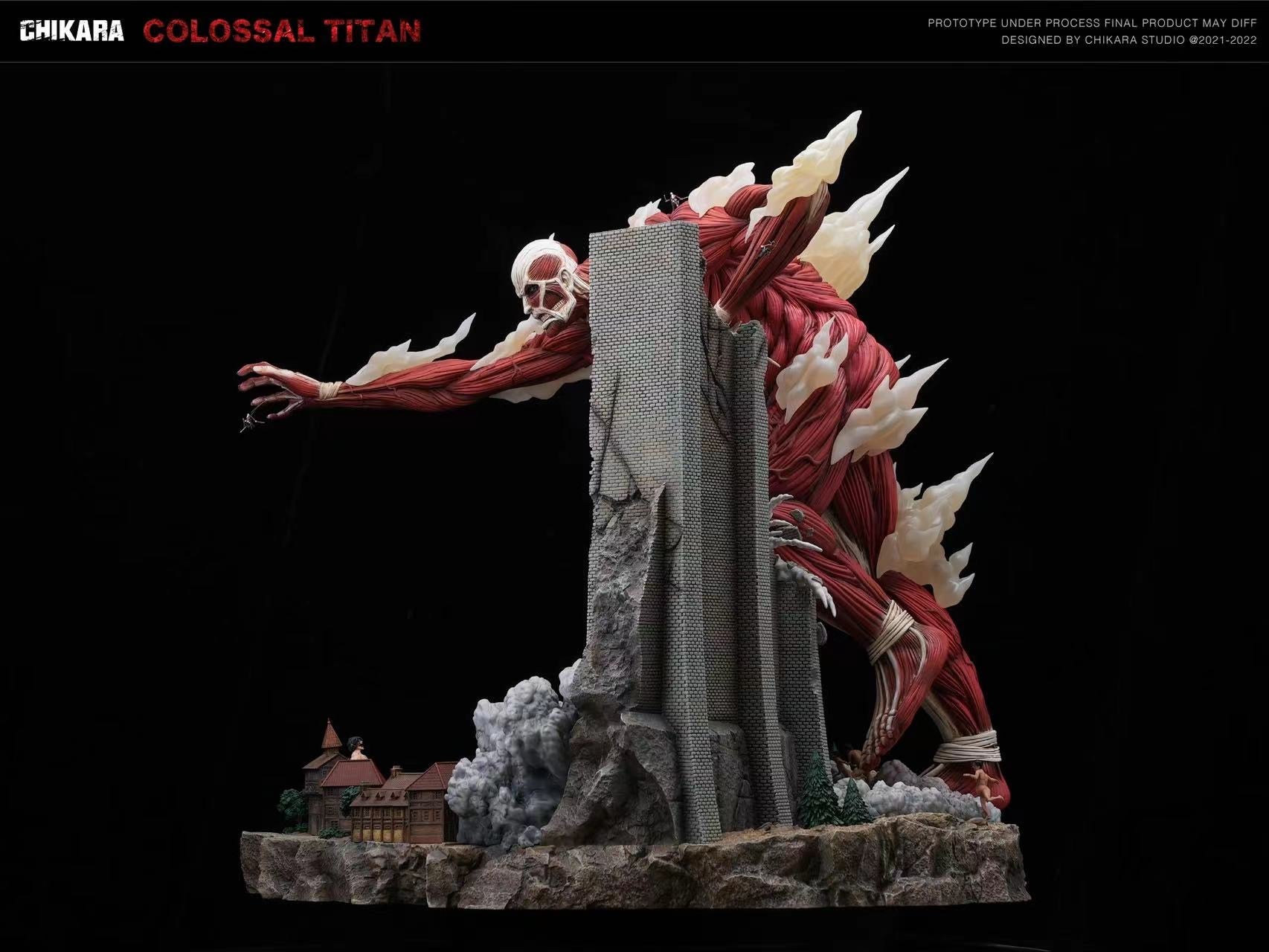 【In stock】Colossal Titan - Attack on Titan- CHIKARA Studios