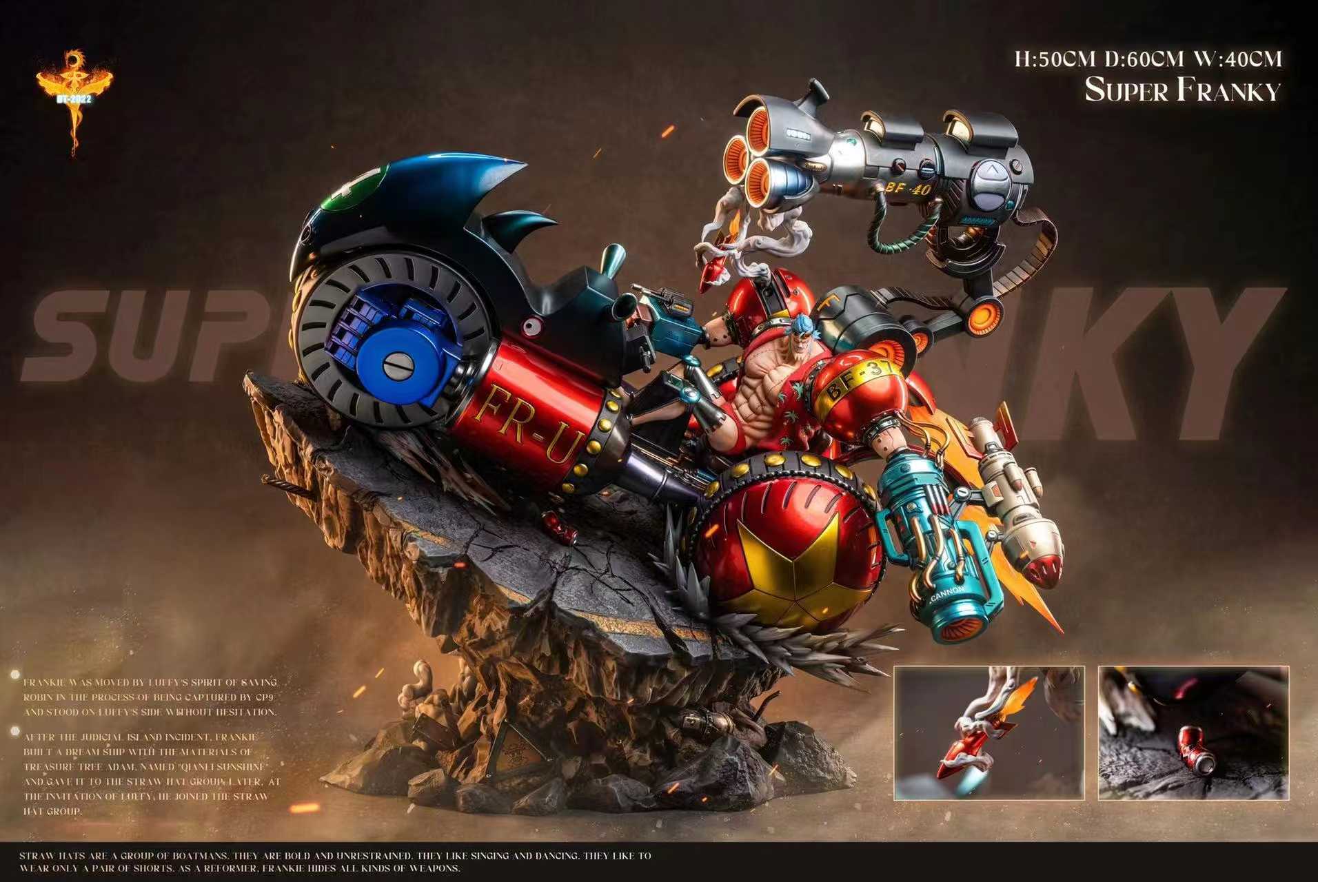 【Pre-sale】Franky with Kurosai/Black Rhino FR-U IV-One piece-DT-Studio