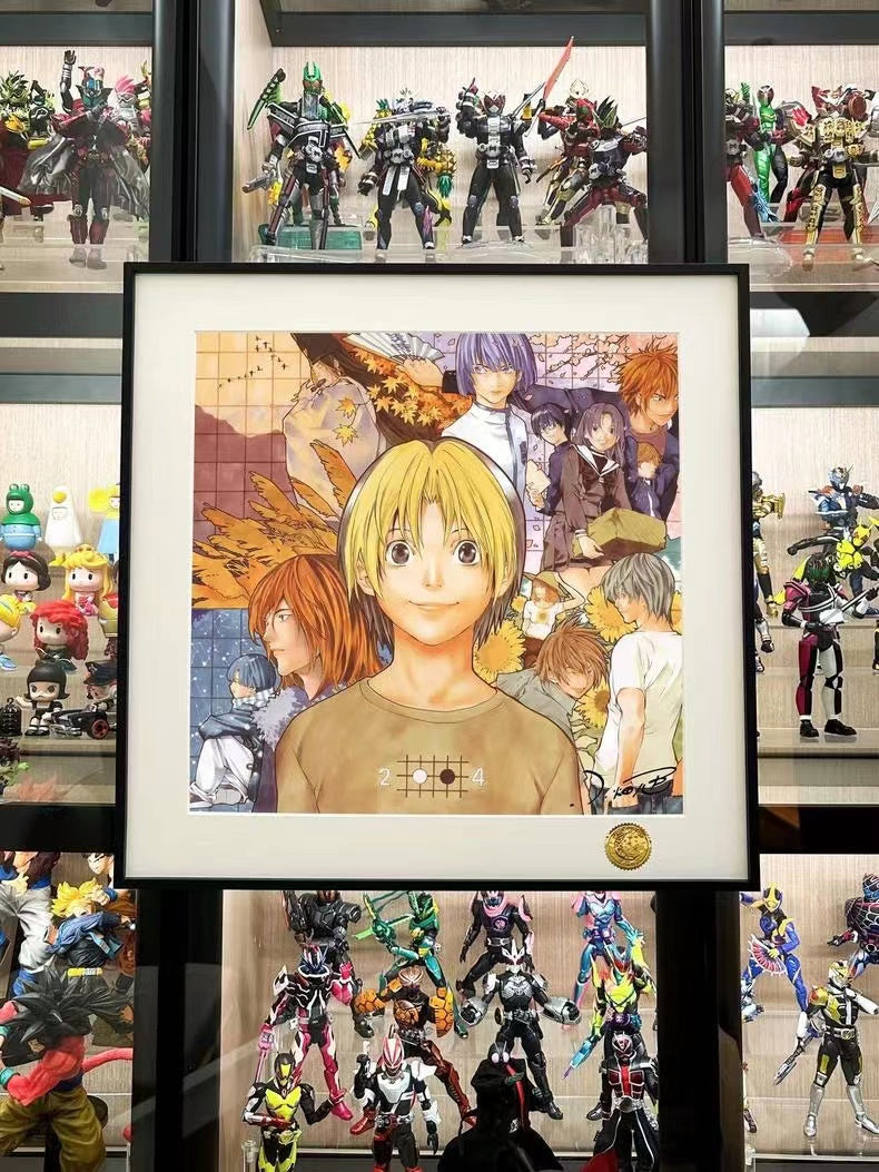 【Pre-sale】Decorative Painting of Shindo Hikaru, Fujiwara Sai & Toya Akira-ヒカルの碁-XingKong Studio