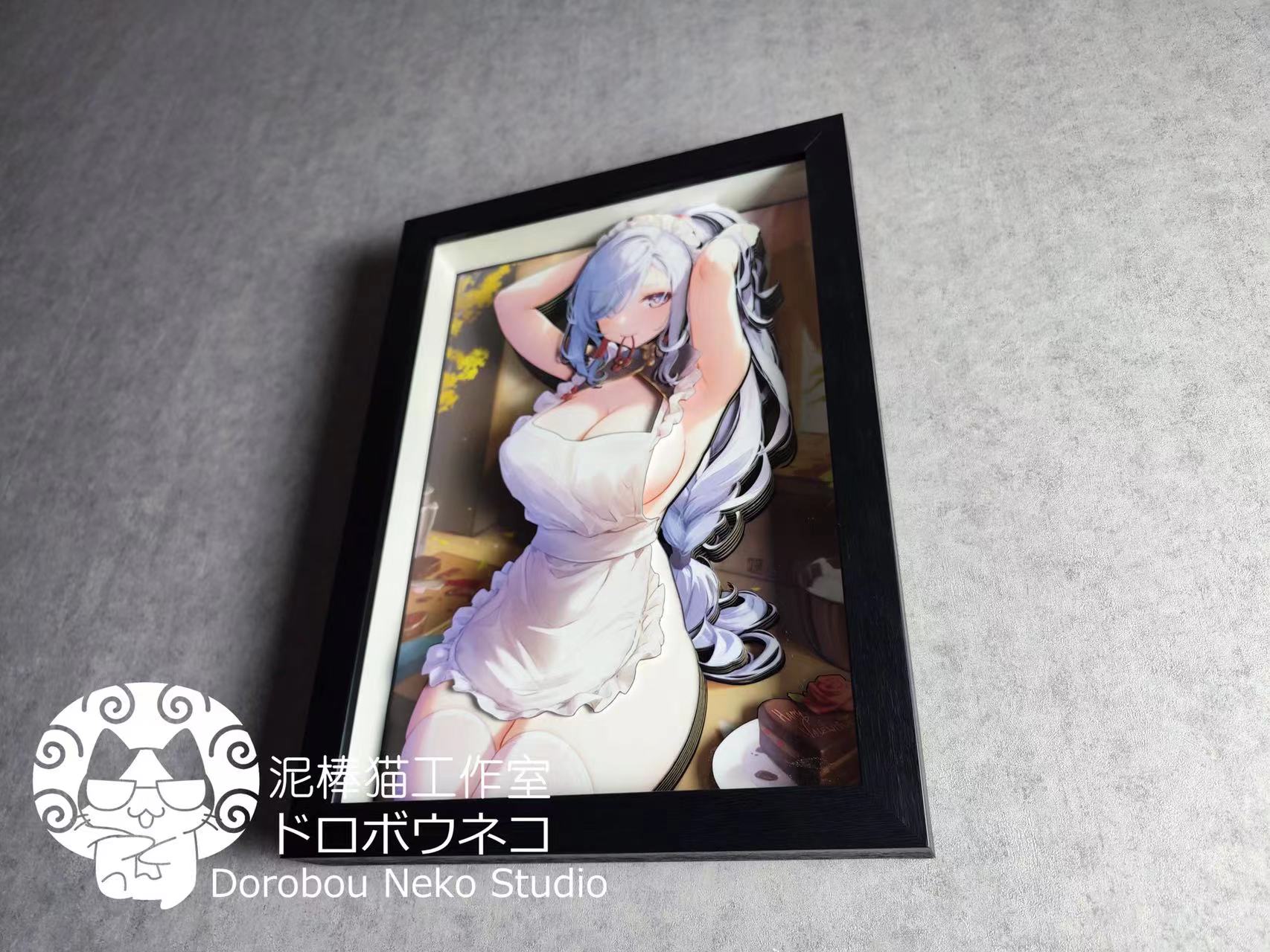 【Pre-sale】DSRL-009 Shenhe Decoration Painting-Genshin Impact-Dorobou Neko Studio