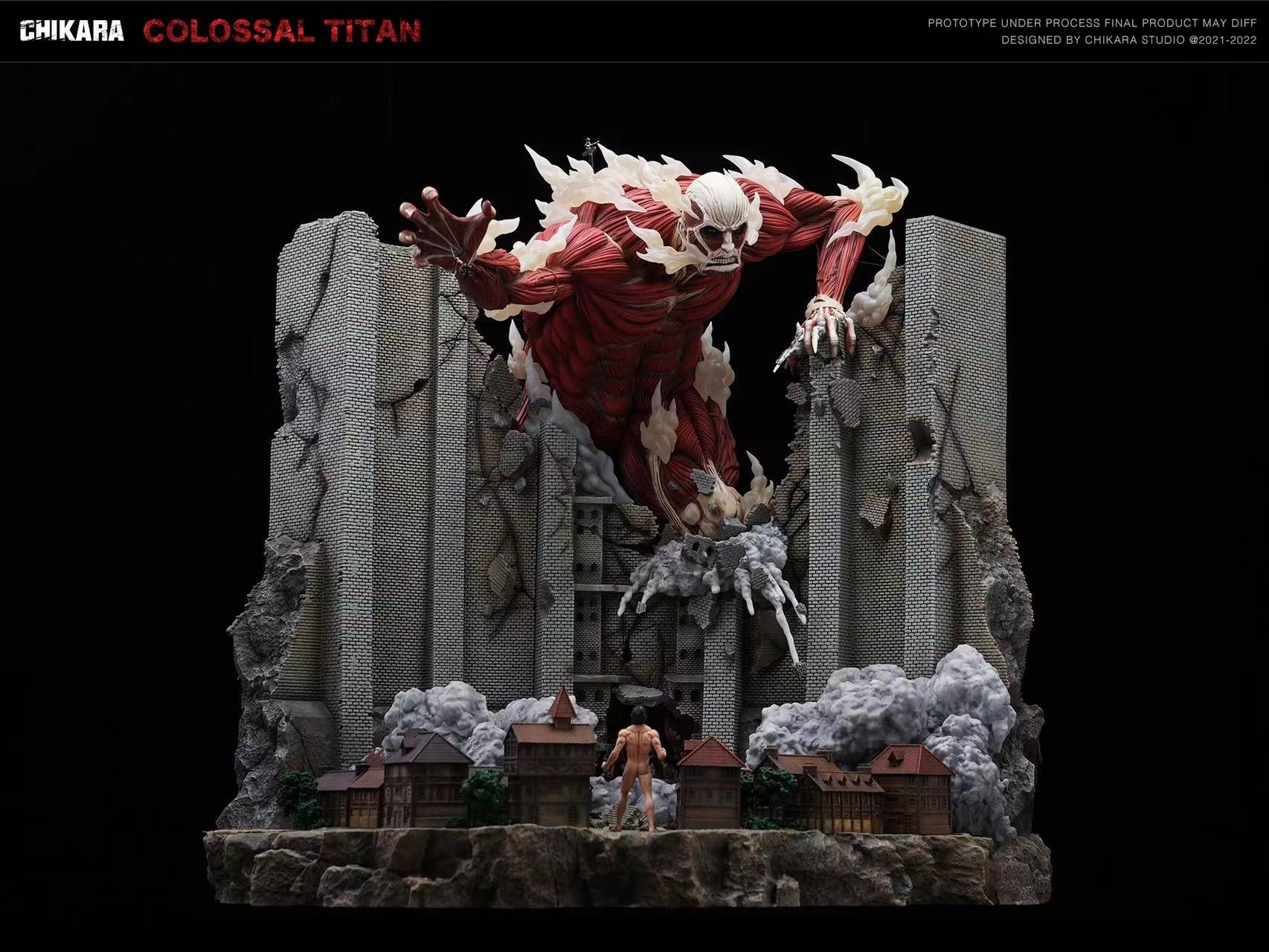 【In stock】Colossal Titan - Attack on Titan- CHIKARA Studios