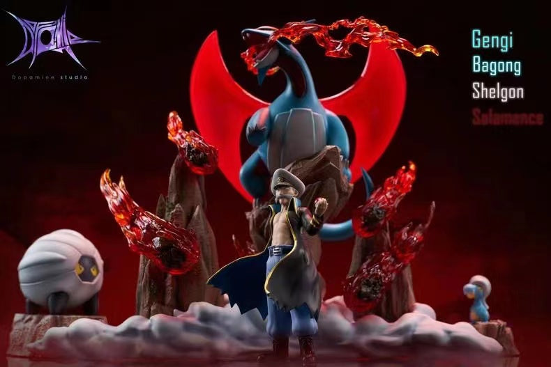 【Pre-sale】1/20 Scale Salamence & Gengi-Pokemon-Dopamine Studio