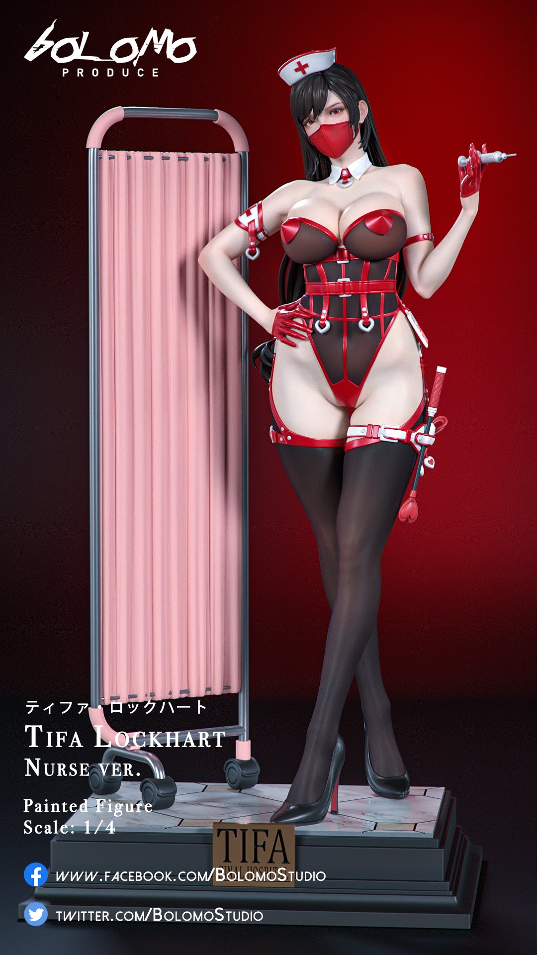 【Pre-sale】1/4 Scale Nurse Tifa-Final Fantasy-Bolomo Studio